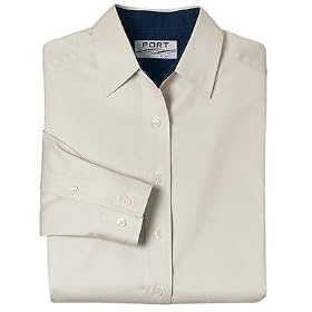 Port Authority Ladies Long Sleeve Easy Care Shirt.