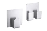 Zack 40134 APPESO towel hook. self- adhesive Stainless Steel