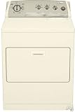 Whirlpool : WED5800SG 29" Electric Dryer - Bisque w/ Gold Metallic Console