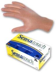 SensaTouch Medical Grade Powder Free Disposable Vinyl Gloves