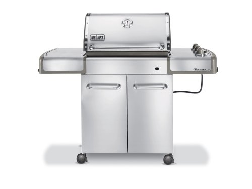 Weber 3770001 Genesis S-310 LP Gas Grill, Stainless Steel