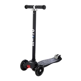 Micro Maxi black with T-handlebar