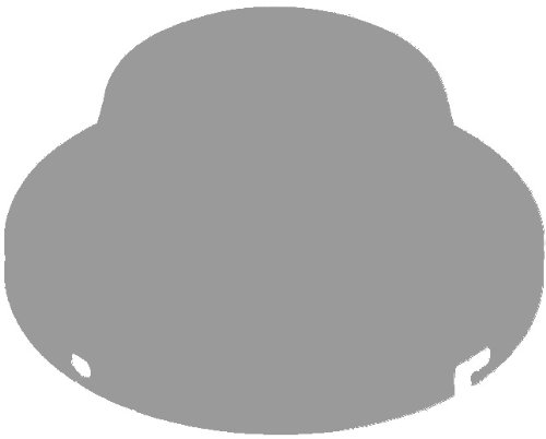 Quorum 7-1600-65 Flush Mount Satin Nickel