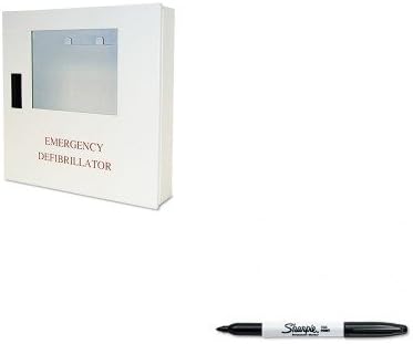 KITDFBDAC220SAN30001 - Value Kit - DEFIBTECH, LLC Wall-Mount Case (DFBDAC220) and Sharpie Permanent Marker (SAN30001)
