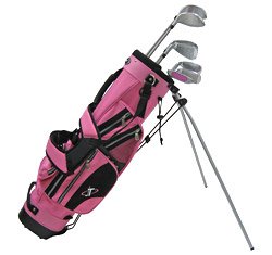 Tour Edge Girls Pink Bazooka Max 7 Club Junior Set (Ages 9-12)