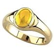 14K Yellow Gold Cabochon Citrine Ring