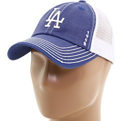 MLB Los Angeles Dodgers Vintage Mesh Baseball Cap, White/Royal
