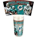 Miami Dolphins 24Oz. 2 Pack Tumblers