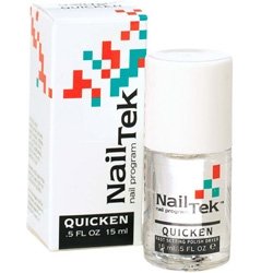 Nail Tek QUICKEN Fast Dry Top coat Nail Polish 0.5oz