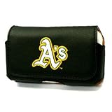 Oakland A's (Athletics) Baseball Cell Phone Case with Magnetic closure and Belt Loops.