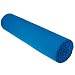 Mini price fitted sheet for folding beds in stretch jersey blue 3_qrter