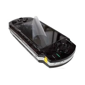 Rinco: Sony PSP 97mm x 55mm Screen Protector w/ Cleaning Cloth