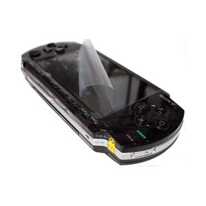 rinco sony psp 97mm x 55mm screen protector w cleaning cloth more detail click!