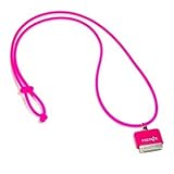 COSMOS Hot Pink Silicone Neck Strap band lanyard for iPhone 2 3g 3Gs 4 iPod ....