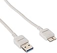 Samsung 3-Foot Data Cable for Galaxy S5/Note 3 - Non-Retail Packaging - White