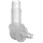 Value Plastics Elbow Reduce Connector , 400 Series Barbs, 1/8", 1/16"ID Tube, Kynar PVDF (Pack of 5)