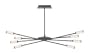 Eglo 84031A Bix Classic, 8-Light Ceiling Light Fixture