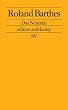 Das Neutrum: Vorlesung am Coll�ge de France 19771978 (edition suhrkamp)