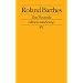 Das Neutrum: Vorlesung am Coll�ge de France 1977-1978 (edition suhrkamp)