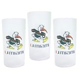 Miami Hurricanes NCAA Tumbler Drinkware Set (3 Pack)