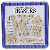 Wood Brain Teasers in a Tin by Cardinal Industries