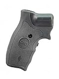 Crimson Trace Corporation Hi-Brite Laser Grip S&W J Rnd Butt Rubber Wraparound by Crimson Trace Corporation