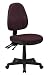 Kitchen & Housewares : Office Star 36420 DUAL FUNCTION ERGONOMIC CHAIR WITH RATCHET BACK HEIGHT Black 21
