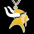 Minnesota Vikings Logo Pendant Necklace - NFL Football Fan Shop Sports Team Merchandise