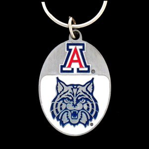 College Team Logo Key Ring - Arizona Wildcats