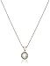 Amazon Collection 14k Yellow Gold AA Quality White Freshwater Cultured Pearl Pendant Necklace (7-8mm)