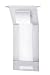 Electronics : Zack 50119 TACCUINO notice roll holder with paper Stainless Steel