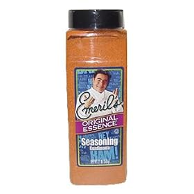 Emeril's Original Essence Seasoning Condimento * Super Jumbo Restaurant / Food Service Size * Net Wt. 21 Oz.