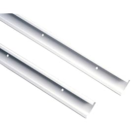 ClosetMaid 40-Inch ShelfTrack Hang Track, White #2826