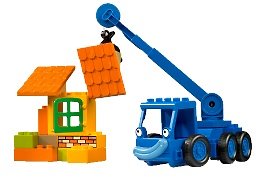 City Travel Guides Discounted  Toys : LEGO DUPLO Bob the Builder 3297 Scoop and Lofty at the Building Yard