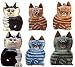 Christmas Ornaments Paper Mache Craft Hanging Cats Size: 2.5 inches x 3 inches
