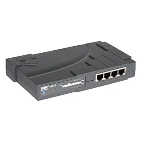 SMC SMC7004ABR Barricade Cable/DSL router with 4-port 10/100Mbps switch and Integrated Print Server