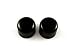 Allparts PK-0198-0E0 Ebony Dome Knobs