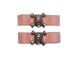 Pirate Skulls on Snappy Clips, Navy