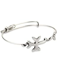 Alex and Ani Spiritual Armour Wrap "Armenian Cross" Bangle Bracelet