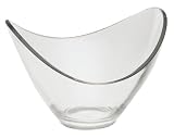 Rosenthal Free Spirit 7-3/4-Inch Clear Glass Two-Arm Bowl