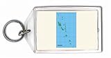 Map pacific Keychain
