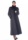 Sheared Sculptured Mink Fur Coat - Reversible