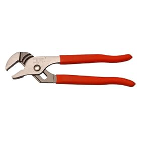 Crescent R27CV 1-1/8-Inch Capacity 7-Inch Straight Jaw Tongue and Groove Cushion Grip Plier