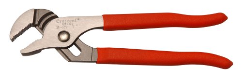 Crescent R27CV 1-1/8-Inch Capacity 7-Inch Straight Jaw Tongue and Groove Cushion Grip Plier On Sale