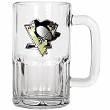 NHL Pittsburgh Penguins 20-Ounce Root Beer Style Mug - Primary Logo