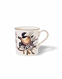 Lenox Winter Greetings Gold Banded Ivory China Nuthatch Mug
