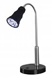 Super Bright LED Table Lamp/Flashlight (Black)
