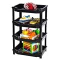Black Medium Basket Shelf