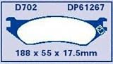 EBC Brake DP61267 Disc Brake Pad
