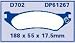 EBC Brake DP61267 Disc Brake Pad